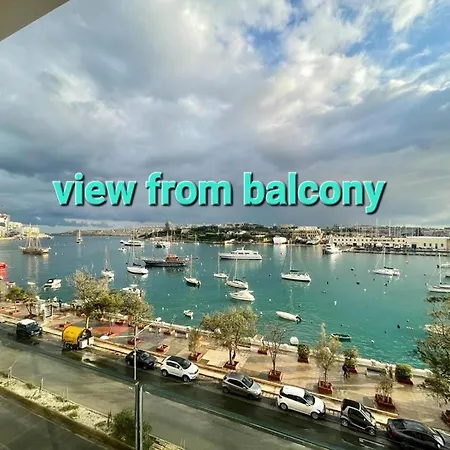 Sea View Over Valletta Area S2 Sliema