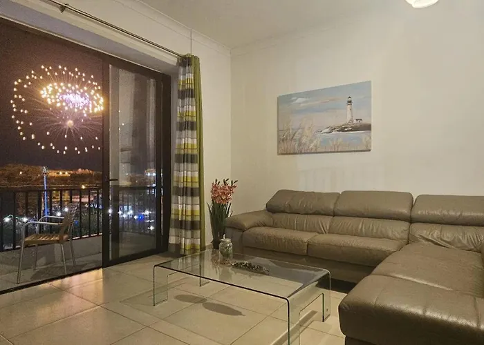 Appartement Sea View Over Valletta Area S2 Sliema