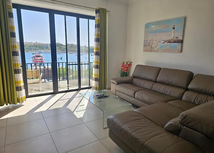 Appartement Sea View Over Valletta Area S2 *